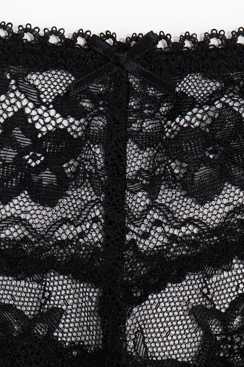 H&M 2-pack lace thong briefs