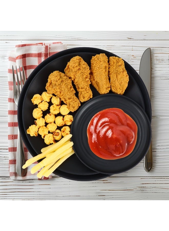 Wrova Wheat Straw Dinnerware Set of 40 Pieces - Image 4