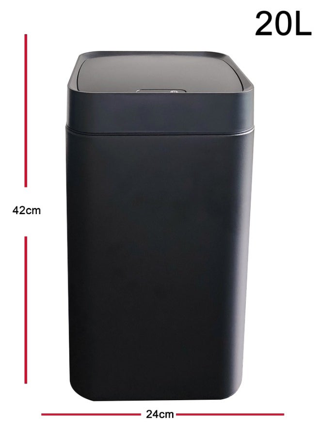 Feelings Feelings 20 Litre Cuboid Sensor Dustbin Carbon Steel Touchless Trash Bin Automatic Hand Motion Dustbin for Kitchen Office Bathroom Restaurant Hotel  - Image 2