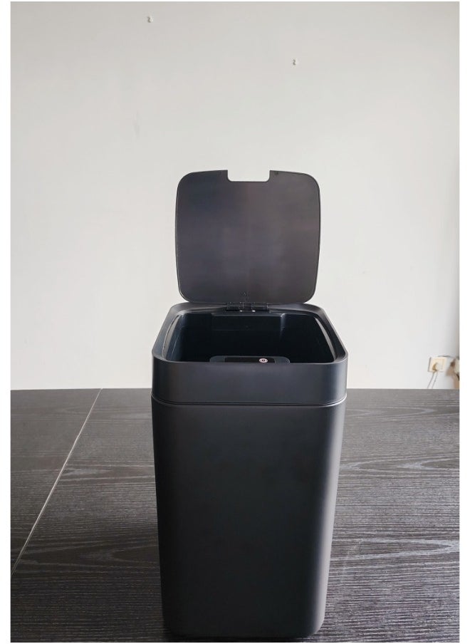 Feelings Feelings 20 Litre Cuboid Sensor Dustbin Carbon Steel Touchless Trash Bin Automatic Hand Motion Dustbin for Kitchen Office Bathroom Restaurant Hotel  - Image 4
