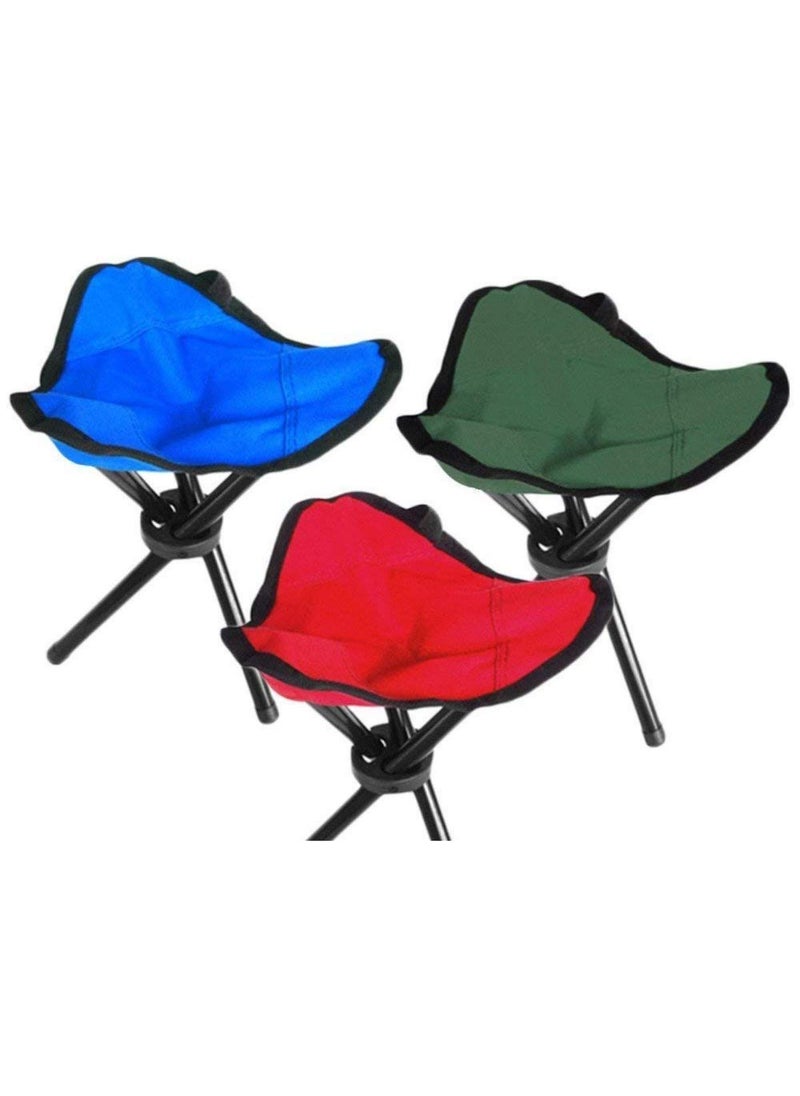 APURK APURK Tripod Stool for Camping Travelling Portable Foldable Color May Vary  - Image 4
