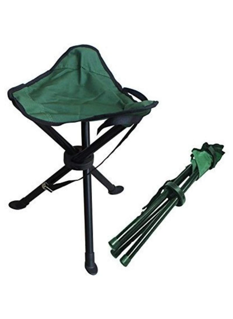 APURK APURK Tripod Stool for Camping Travelling Portable Foldable Color May Vary  - Image 5