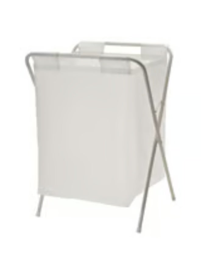 IKEA (イケア) Practical white laundry basket (50 liters) - Image 1