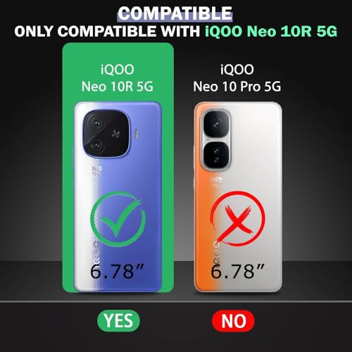 Casotec Flip Cover Back Case for iQOO Neo 10R 5G | Premium Leather Finish | Inbuilt Pockets & Stand | Flip Cover Back Case for iQOO Neo 10R 5G (Brown) - Image 2