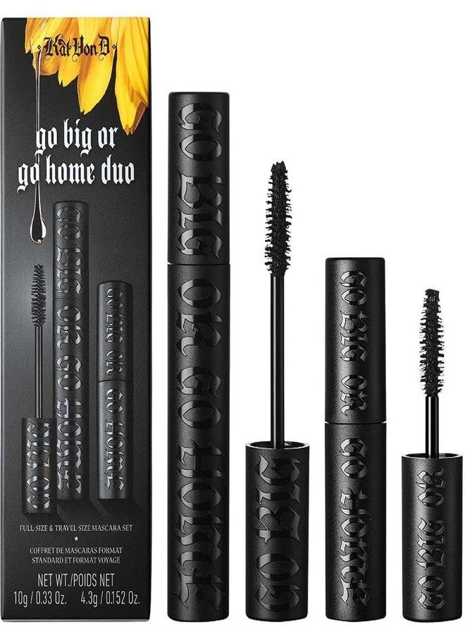 Kat Von D KVD Vegan Beauty Go Big or Go Home Mascara Set - Image 1