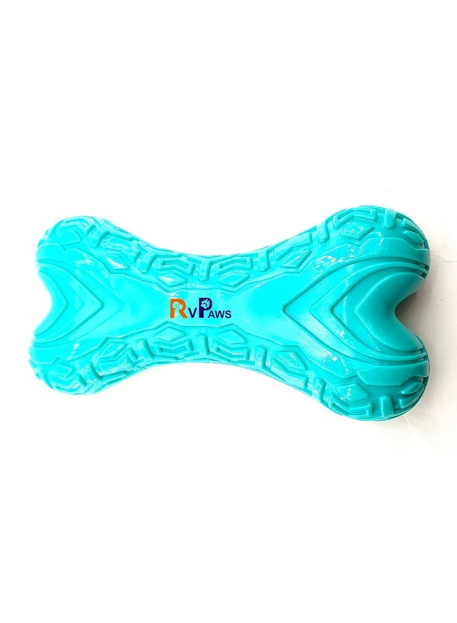 لعبة مضغ الكلاب على شكل دمبل للمضغ العدواني، لعبة ألغاز تفاعلية، موزع طعام، مطاط طبيعي مقاوم للعض لتنظيف الأسنان - أدخل المكافآت - اللون حسب المتوفر - Image 2