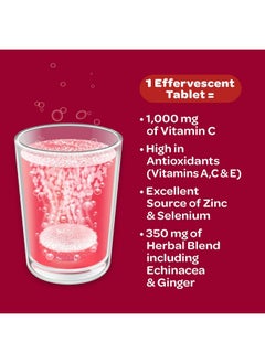 Airborne Airborne Very Berry Effervescent Tablets, 10 Count - 1000mg of Vitamin C - Immune Support Supplement (Packaging May Vary) (Pack of 3)  - Image 3