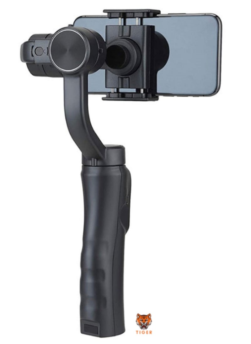 TIGER - F6 3-Axis Handheld Gimbal Stabilizer with Tripod – Pro-Grade Stabilization for Smartphone Video - Image 1
