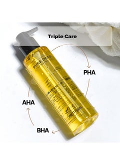 PRETTYSKIN PS.PRETTYSKIN AHA BHA PHA Pure Deep Cleansing Oil for Face 6.76fl.oz.(200ml) korean cleansing oil, Blackhead Care, Pore cleansing oil  - Image 4