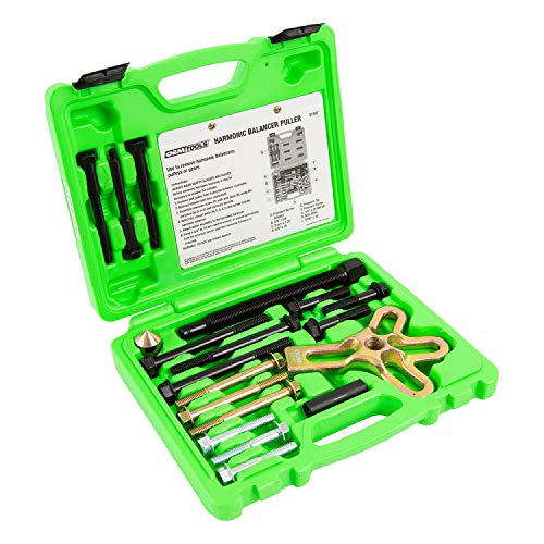 OEMTOOLS مجموعة سحب موازن التوافقي OEMTOOLS 37187 - يوك سحب فولاذي معالج حرارياً لتروس، وعجلة القيادة، وبكرة عمود الكرنك - Image 2