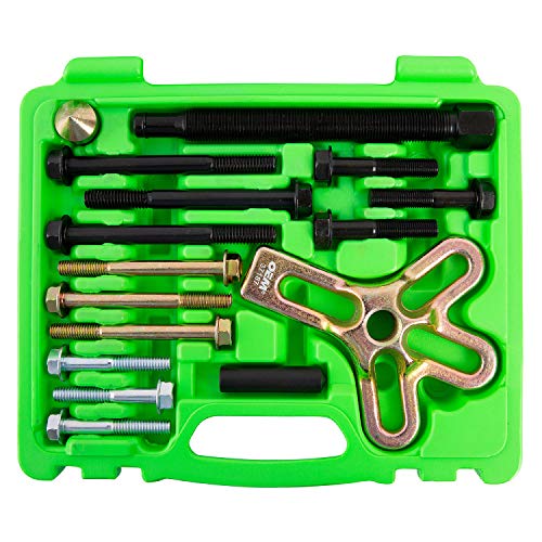 OEMTOOLS مجموعة سحب موازن التوافقي OEMTOOLS 37187 - يوك سحب فولاذي معالج حرارياً لتروس، وعجلة القيادة، وبكرة عمود الكرنك - Image 3