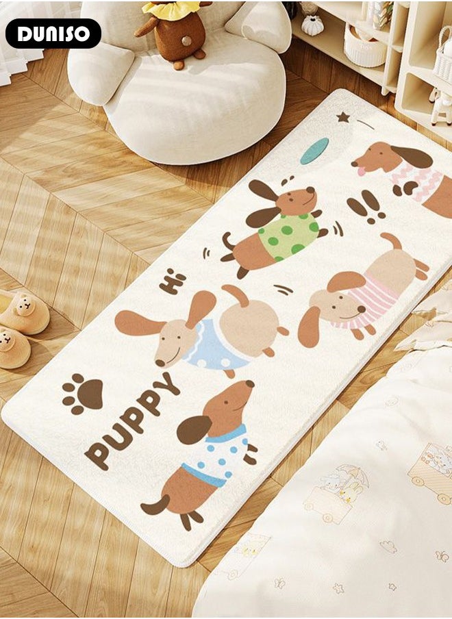 Cartoon Rectangle Kids Rug, Animals Non Slip Super Soft Plush Area Rug for Kids Room Playroom Nursery Bedroom,Soft Washable Crawling Play Mat for Kitchen Home Decor - pzsku/Z32593BE4D4164C280249Z/45/_/1733448999/73970e34-54cc-4ab1-b61b-42b6b603488b