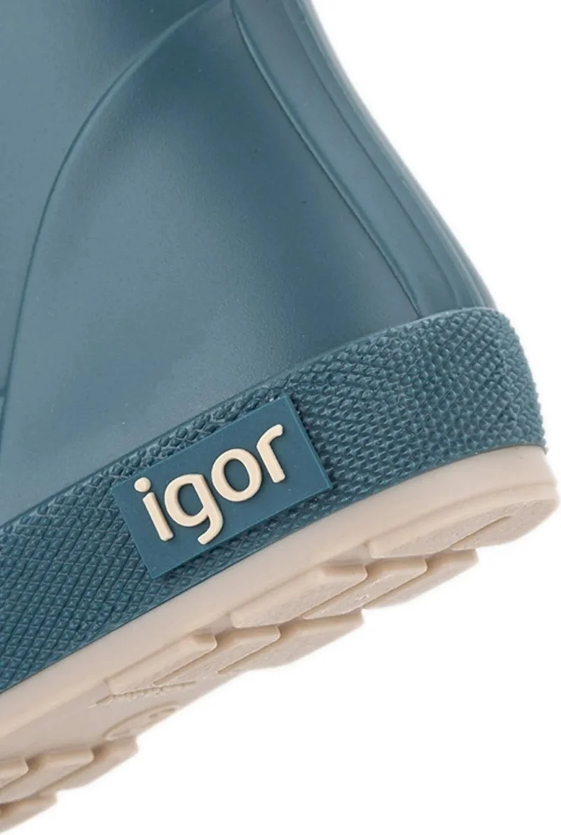 Igor Yogi Dk Petrol Kids Rain Boots Petroleo W10294-213 V1
