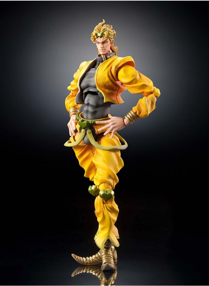 Furtey - JoJo 's Bizarre Adventure Dio Brando Action Figure Statue ,  Dio Figures , Anime JoJo's Bizarre Adventure Statue Model , Anime Figure Toy Collection Set , Suitable for Car and Table Decoration 17cm - Image 1