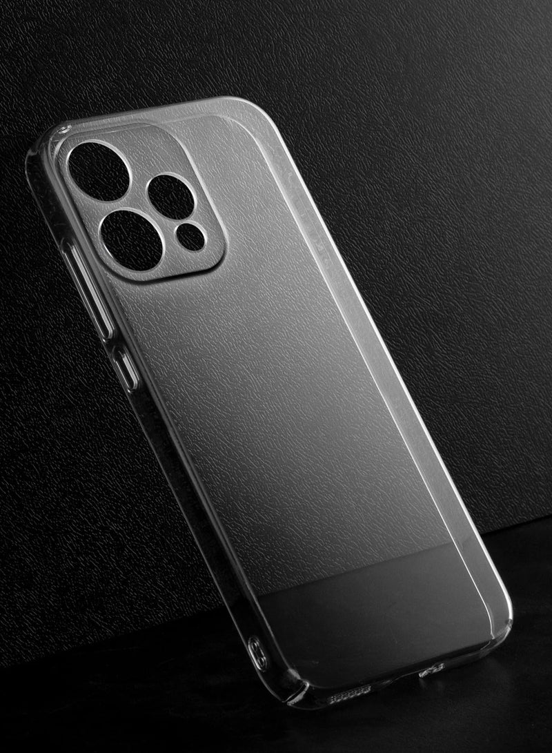 Crystal Clear Transparent Phone Case for Oppo Reno 15 / 15C – Slim Ulta Thin Hard TPU Shockproof Cover, Anti-Yellowing Crystal Clear Protective Back Case with Camera Protection - Image 2