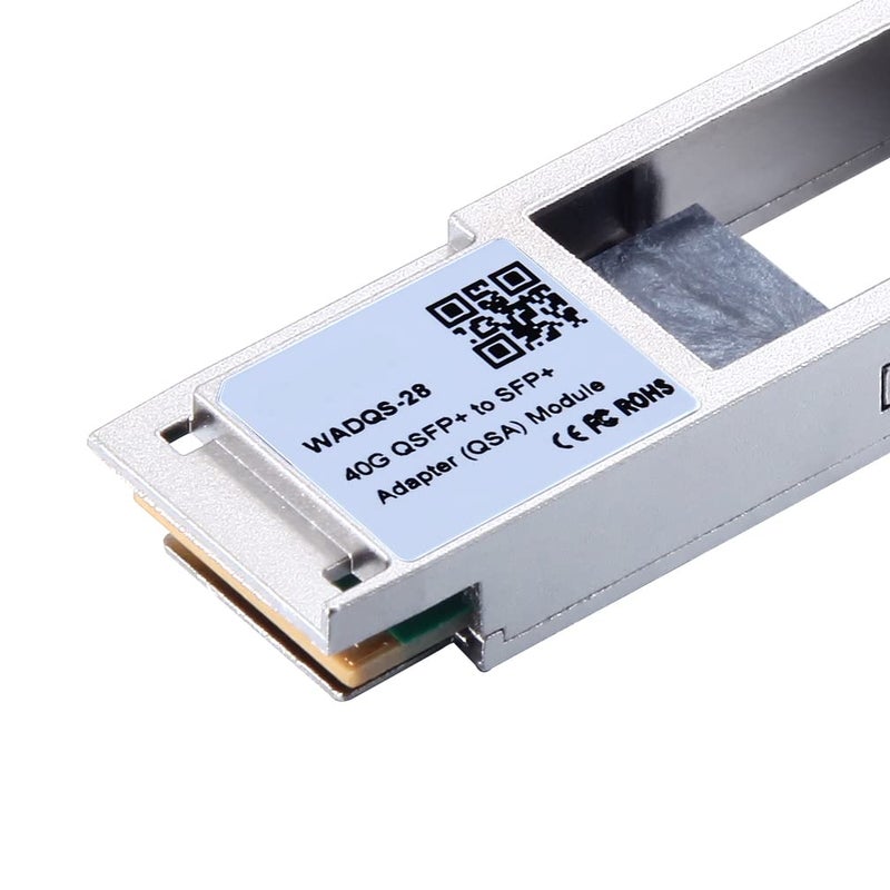 ipolex محول آي بولكس 40G QSFP+ إلى 10G SFP+ QSA لموديل ميلانوكس MAM1Q00A-QSA، ديل 407-BBRO، جونيبر، أريستا، إكستريم، نوكيا 474938A، H3C والمزيد، يدعم جميع وحدات وكابلات SFP+ - Image 4