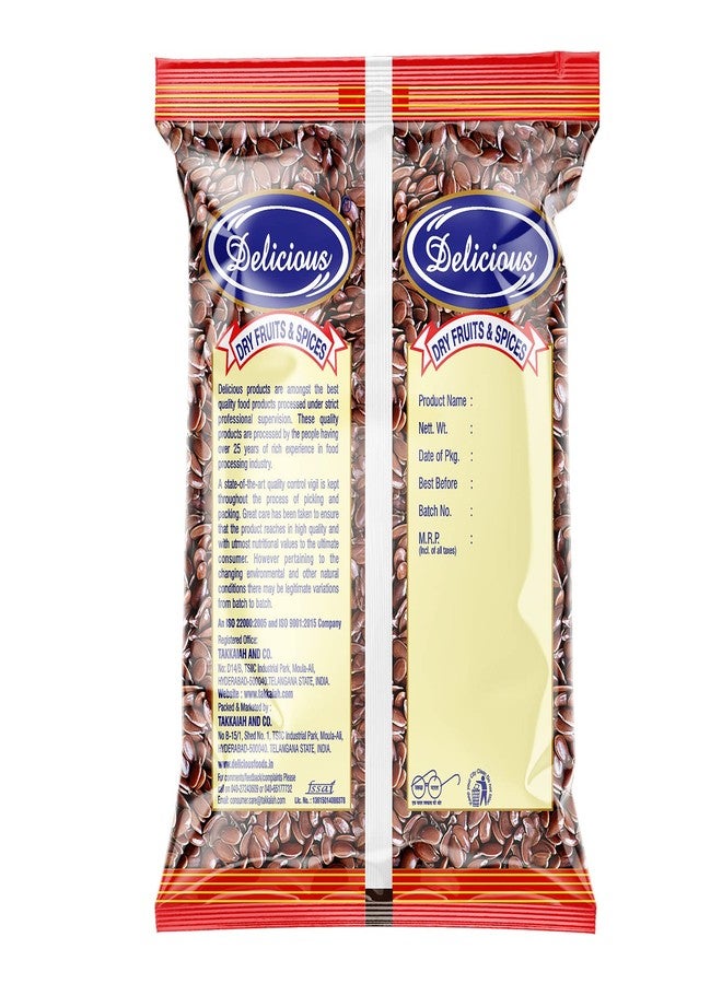 Delicious Flax Seed Roasted | Flax Seeds 200gm | Alsi Seeds | Seeds for Eating | Flexed Seed Rich in Fibre and Omega-3 - Image 2