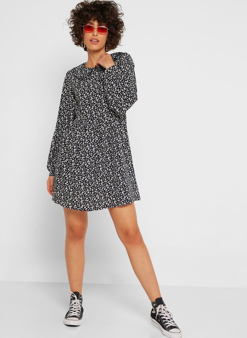 Floral Babydoll Dress