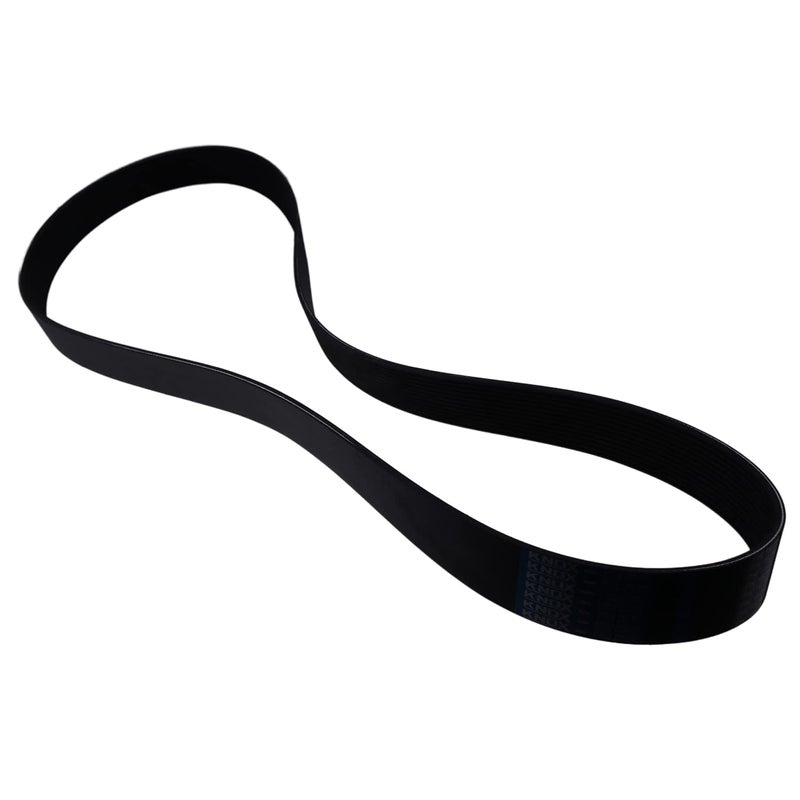 WQSING Serpentine V-Ribbed Fan Belt 12PK1627 for Volvo Truck VN VNL VHD D13 Engine and Mack MP8 - Image 1