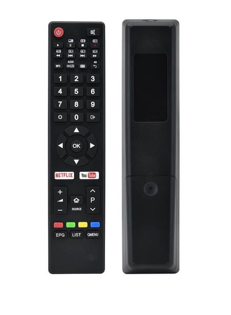 HITACHI Smart LED TV Remote Control For Hitachi Black - Image 1