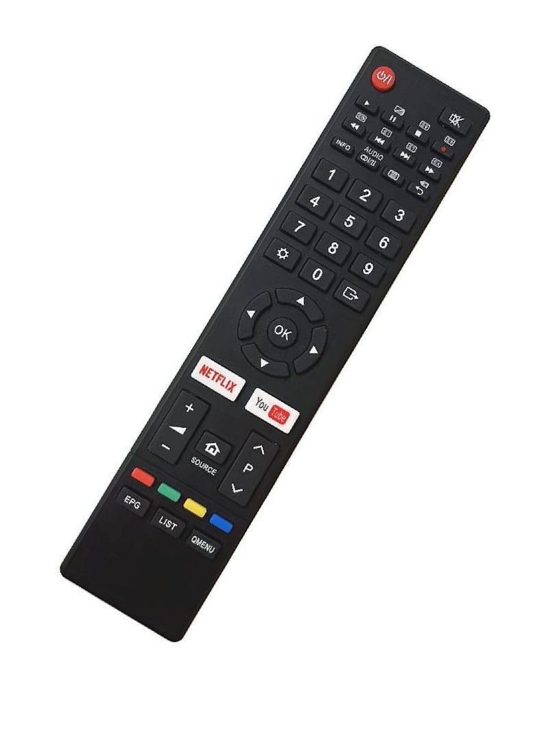 HITACHI Smart LED TV Remote Control For Hitachi Black - Image 3