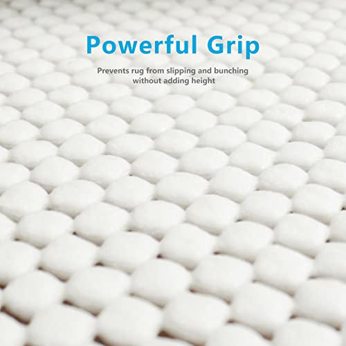 TJWODO Non Slip Area Rug Pads Non Skid Rug Gripper 2x3 Feet Extra Thick Pad Anti-Slip Carpet Rug Mats for Hardwood Surface Floors, Keep Rugs Safe and in Place (2 x 3 Ft) - Image 4