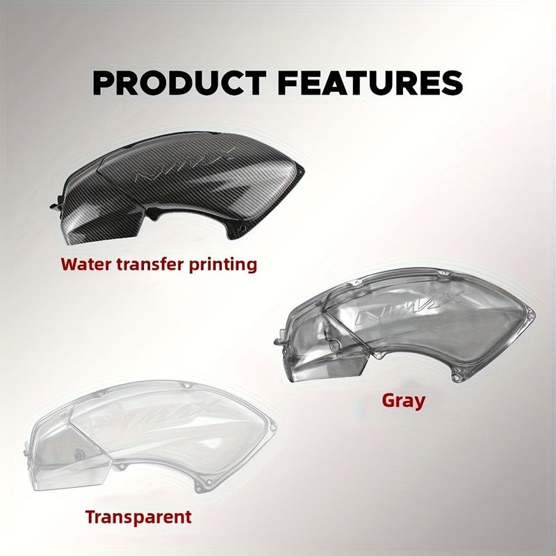 Transparent ABS Air Filter Housing For Yamaha NMAX155 2016 2019 Tricity155 Protection Cover Ventilation - Image 2