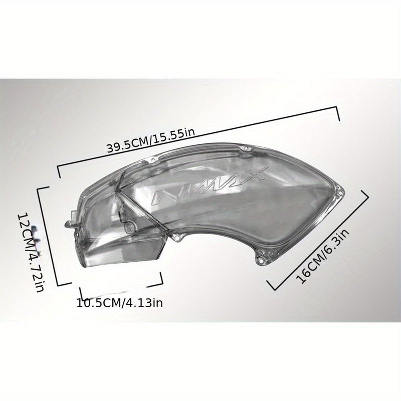Transparent ABS Air Filter Housing For Yamaha NMAX155 2016 2019 Tricity155 Protection Cover Ventilation - Image 4