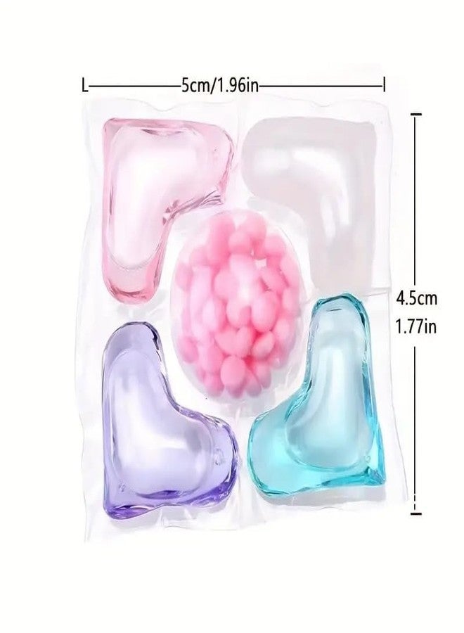 GNEY Laundry Detergent Pods 30 PCS - 5-in-1 Concentrated Washing Capsules, Colorful Gel Beads for Front & Top Load Washing Machines - Image 4