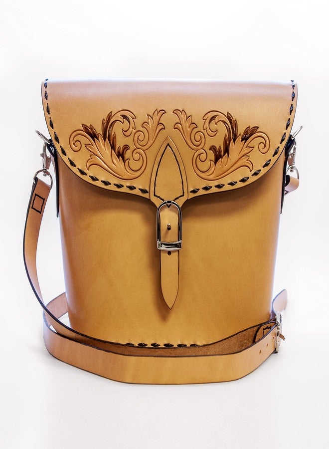 Realeather Cowhide Veg Tan Double Shoulder Leather Sheet for Crafting, 4-6 oz - Image 5