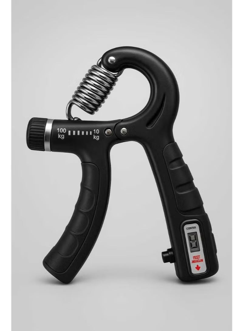 مقبض يد تمارين قابل للتعديل , قبضة يد , قوة الاصابع , الرياضة , جهاز تمارين - متعدد الالوان- قابله للتعديلمن قوه 10 الي قوه 100 - Image 1