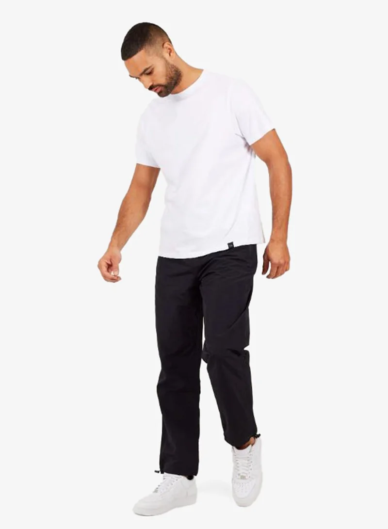 BRAVE SOUL  MENS TASLAN LOOSE FIT CARGO PANT; ELASTICATED WAIST; OVERSIZED SIDE ZIP POCKETS CUFF ADJUSTER AT HEM for Men | Best Price UAE