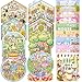 QIYEELOO DIY 3D Sticker Scene8 Sets Pack500 Reusable Sticker Book Cute Sets for Free Combination Cute Waterproof for Anywhere Crafts Party Favors Birthday Gift - Image 3