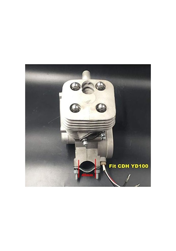 DONSP1986 Improved Silver CNC Universal Motor Mount for Gas Motorized Bicycles - Image 5