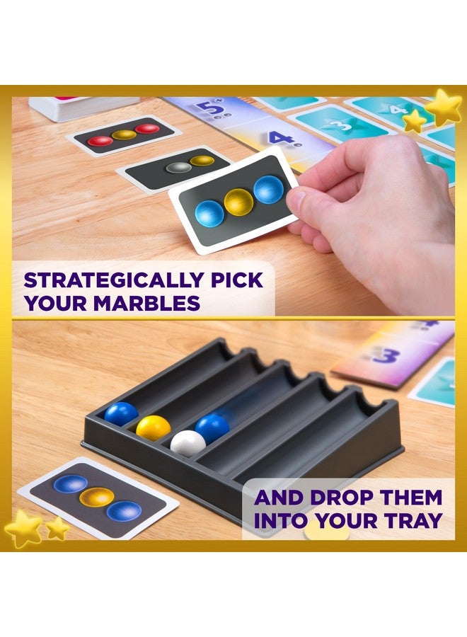 Thames & Kosmos Marbleous - Colorful Marble Strategy Game | 30 Minute Playtime | Family Game Night 1-4 Players | Ages 8 & UP - Image 3