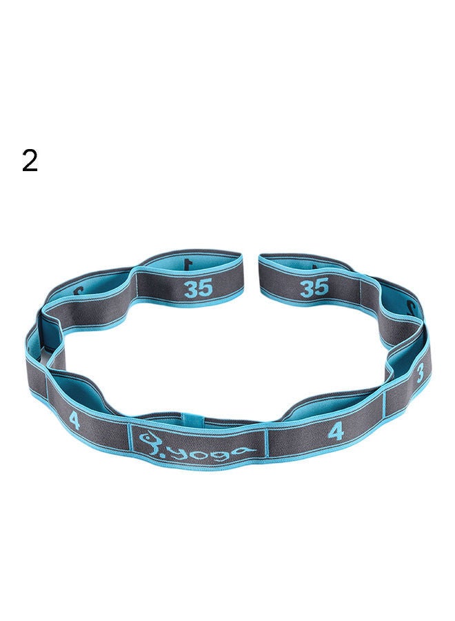 NIBEMINENT Gym Fitness Yoga Pilates Stretch Strap Belt Physical Training Resistance Band 20 x 10 20cm  - Image 1