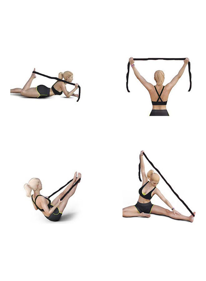 NIBEMINENT Gym Fitness Yoga Pilates Stretch Strap Belt Physical Training Resistance Band 20 x 10 20cm  - Image 5