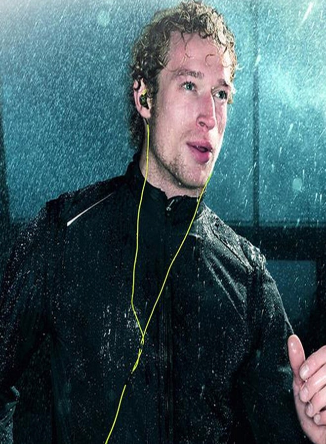 FONGE S500 Wired In-ear Waterproof Earphones Ear Hook Earbuds Stereo Super Bass Headphones Sport Headset with Mic Black - Image 5