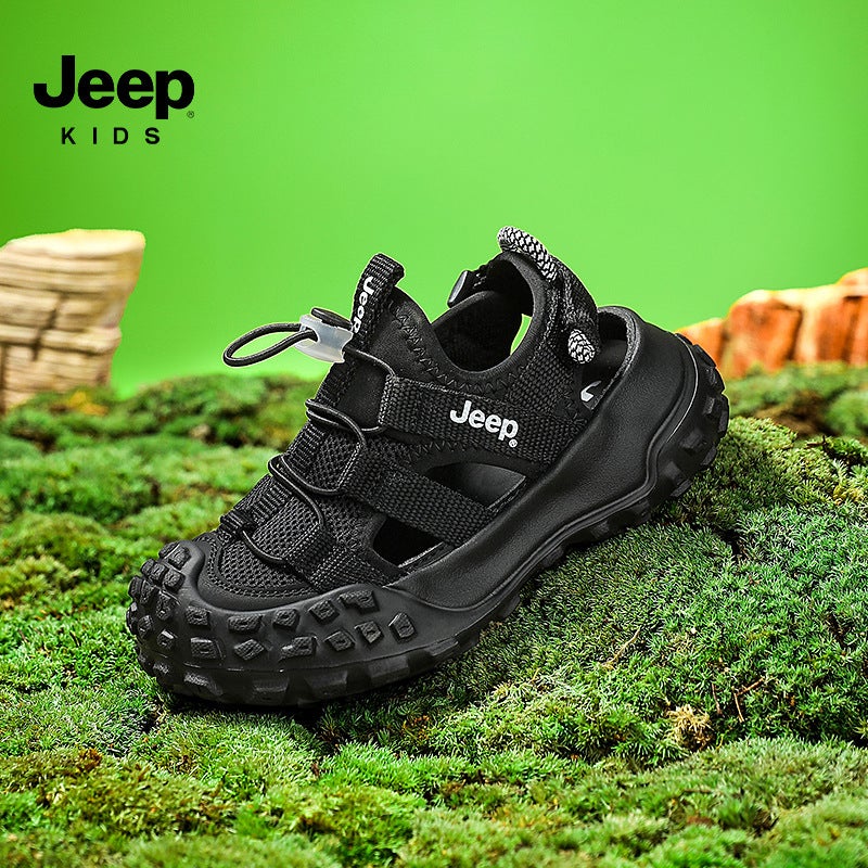 Jee/P Children'S Sandals 2024 Style Hollow Breathable Closed-Toe Sandals Outdoor Sports Sandals For Boys And Girls - Image 4
