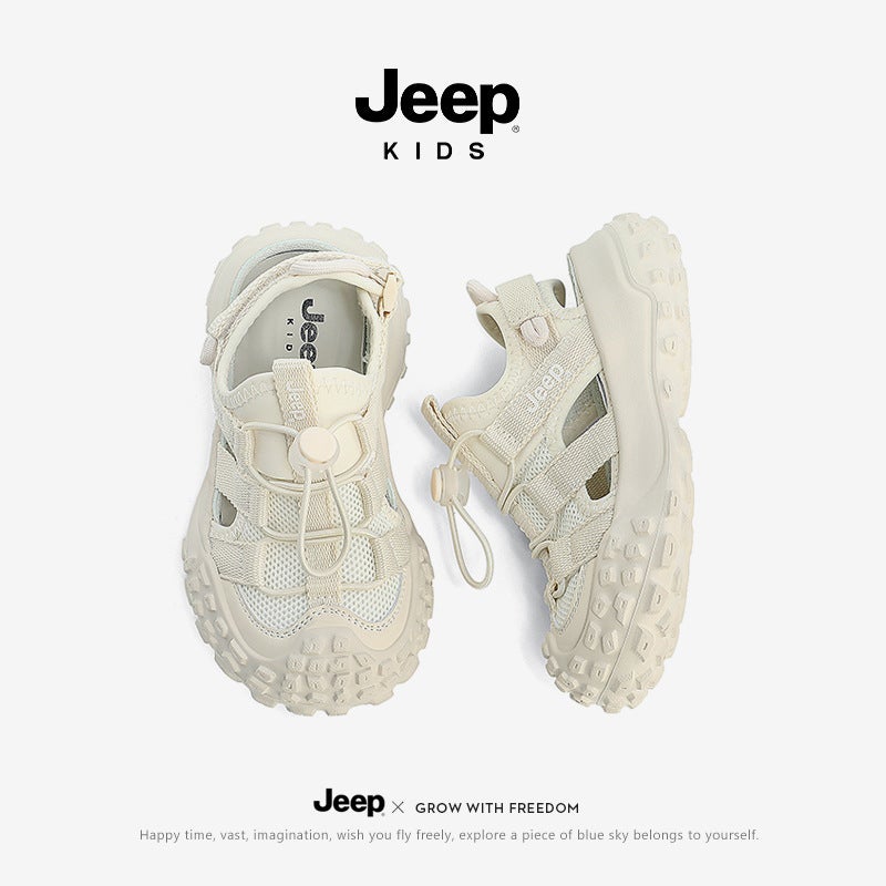 Jee/P Children'S Sandals 2024 Style Hollow Breathable Closed-Toe Sandals Outdoor Sports Sandals For Boys And Girls - Image 1