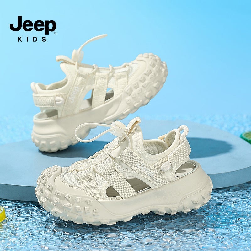 Jee/P Children'S Sandals 2024 Style Hollow Breathable Closed-Toe Sandals Outdoor Sports Sandals For Boys And Girls - Image 5