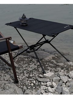 WeiHeng Outdoor Folding Picnic Table Portable Camping Desk Aluminum Table for Picnic Hiking Camping Beach Cooking and Backyard Use  - Image 3
