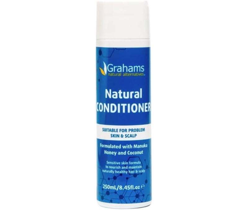 Grahams Natural Hair Conditioner With Coco & Manuka Honey | To Nourish, Strengthen & Repair Dry Damaged Hair Naturally | Clinically tested ingredients | 250 Ml