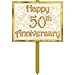 Beistle Beistle 50th Anniversary Yard Sign Party Accessory (1 count)  - Image 2