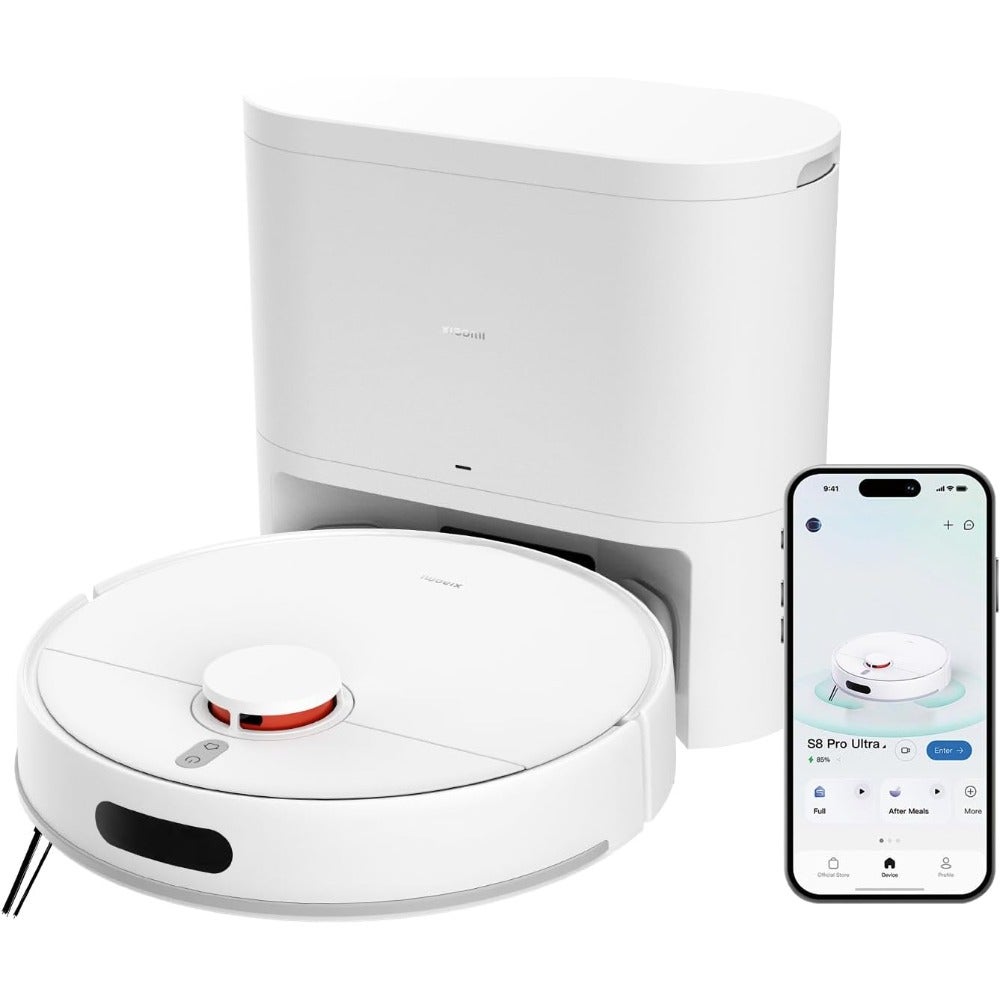 Robot Vacuum Cleaner And Mop With 10, 000Pa Suction For Fine Dust, Auto-Dust Collection, Dual Anti-Tangling, Up To 90 Days Of Hands-Free Cleaning, LDS Laser Navigation, Alexa/APP Control