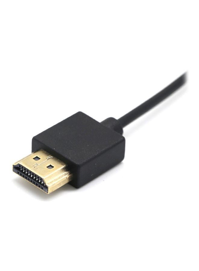 NIBEMINENT USB To HDMI Male Cable Black  - Image 4