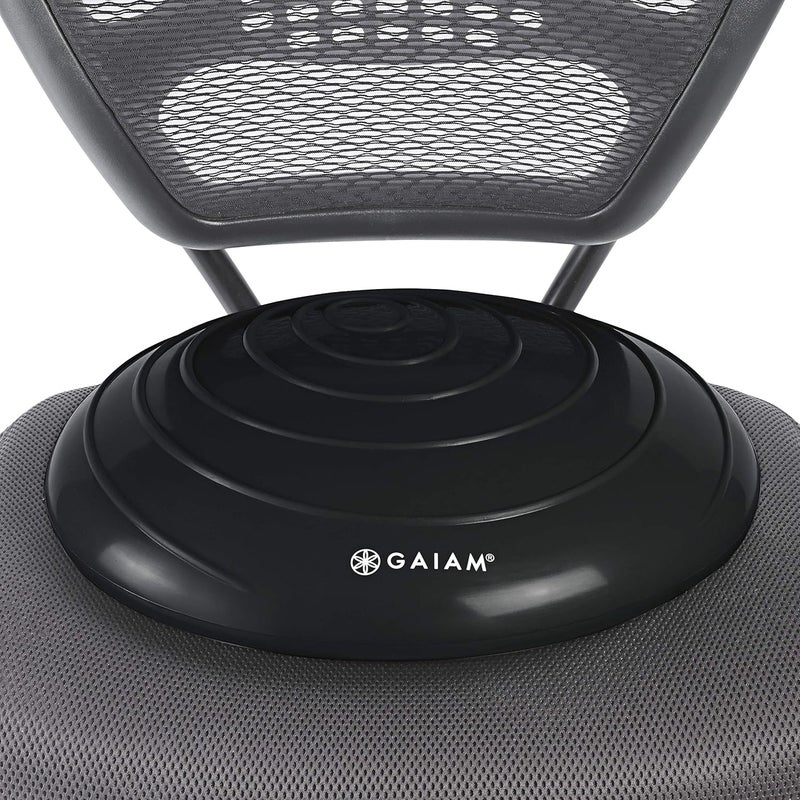 Gaiam Balance Disc Wobble Cushion Stability Core Trainer for Home or Office Desk Chair  Kids Alternative Classroom Sensory Wiggle Seat - Image 1