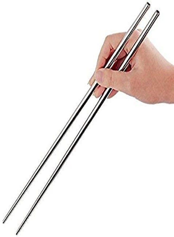 MARMIX 2 Pairs Chopsticks 304 Stainless Steel Anti-Skid Anti-hot Design Vacuum Chopsticks - Image 1