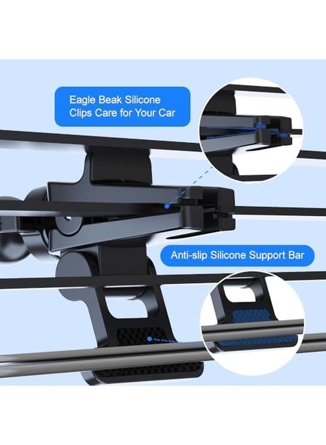 erorex 2024 Upgraded Phone Mount For Car Air Vent Car Phone Holder Big Phone And Thick Cases Friendly Hands Free Cell Phone Automobile Clamp Cradles Compatible With All Iphone Samsung Phones  - Image 2