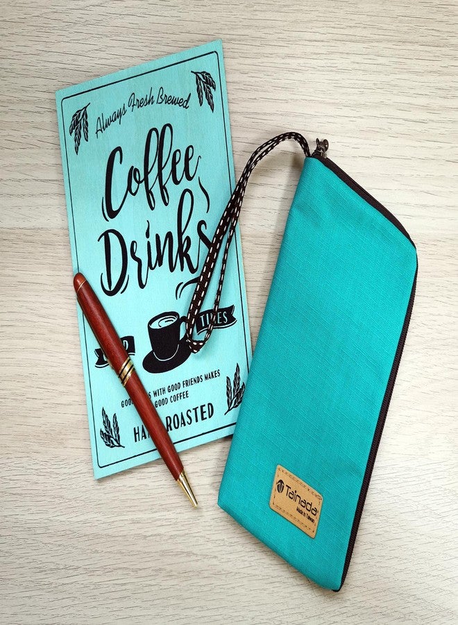 Tainada Women Universal Phone Wristlet Wallet Pouch, Dual Slots Zipper Purse Carry Case Bag for iPhone 16/15, 16/15 Pro Max, 15/14 Plus; Samsung S24+, S23 FE, A35, A54 (Turquoise) - Image 4